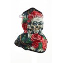 Maschera anti-vento SKULLS & ROSES