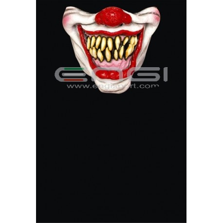 Tubolare scaldacollo CLOWN DENTI STORTI