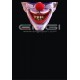 Tubolare scaldacollo CLOWN SORRISO ROSSO