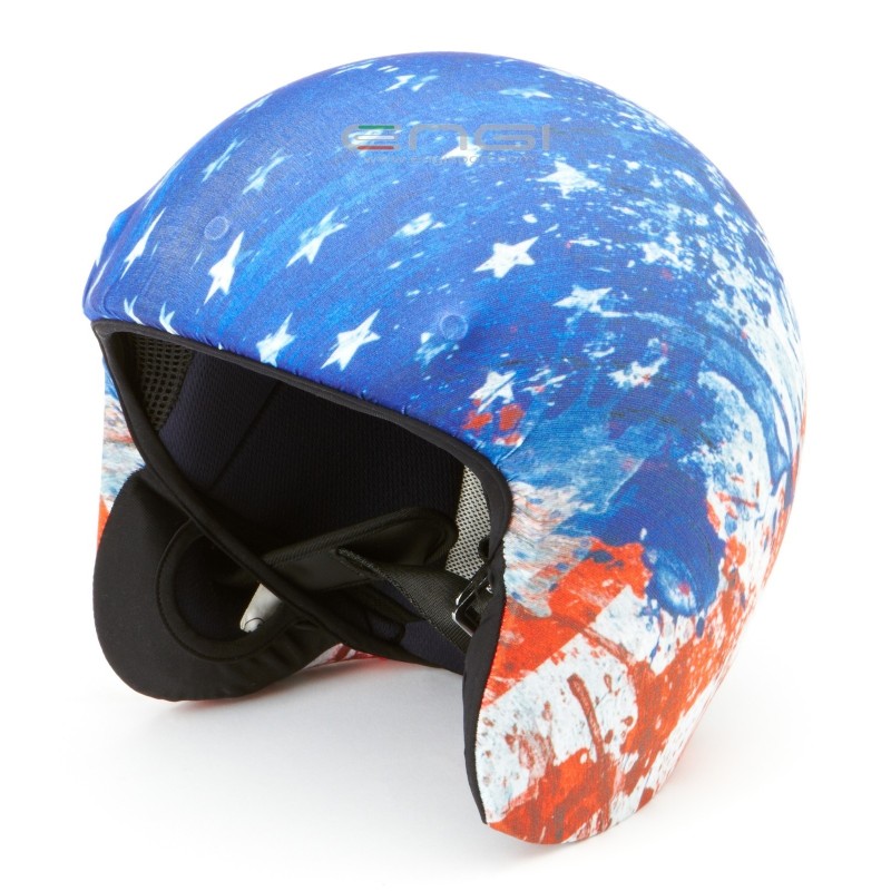 COPRI CASCO Bandiera America Rovinata - Engi Sport