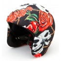 COPRI CASCO "Skull Roses"